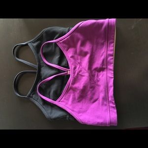2 lululemon sports bras