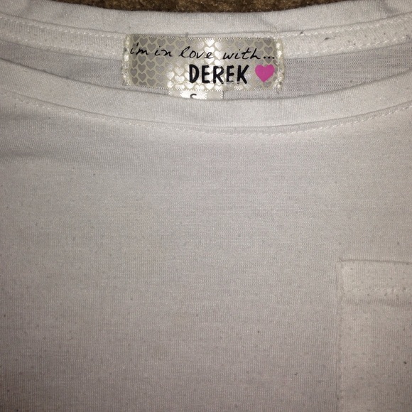 White cropped shirt