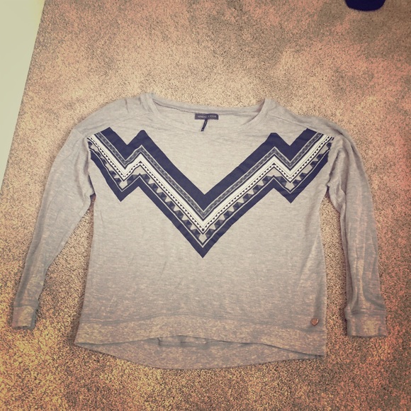 Long Sleeved Grey Too