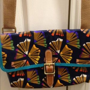 Fossil Coated Canvas Pouch