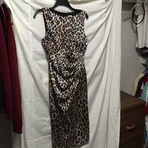 Cache animal print dress