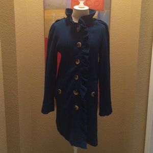 Luii boiled wool coat