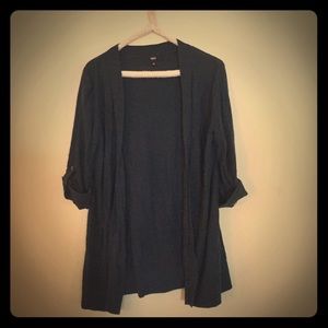 Dark teal Mossimo cardigan.