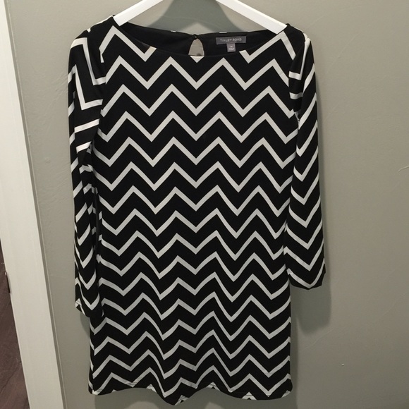 Black and white dress
