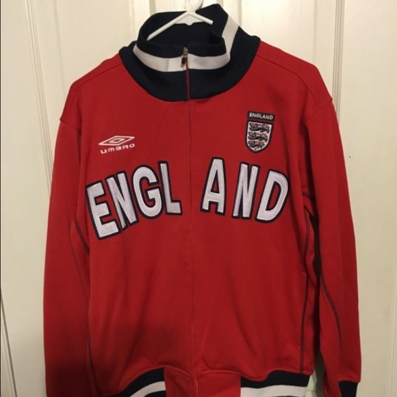 Umbro 3 lions England track jacket