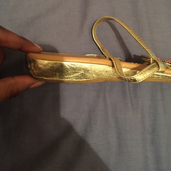 Gold Sandals - Picture 2 of 4