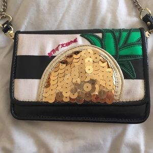 Betsey Johnson small pineapple purse