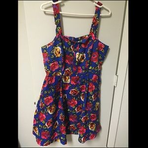 Floral Plus Size Dress