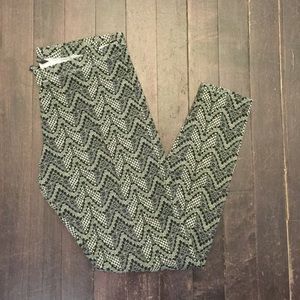 Printed Capri leggings