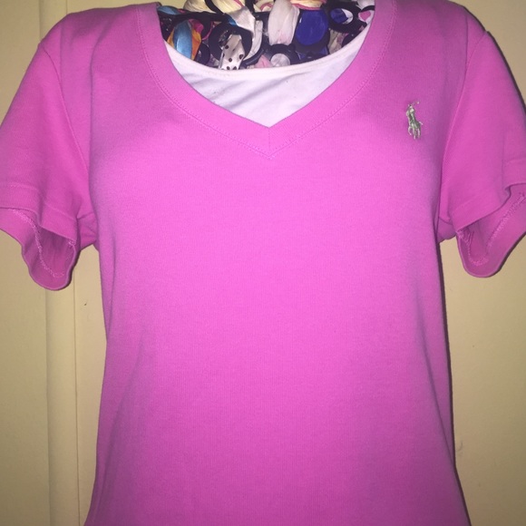 Pink Ralph Lauren shirt!