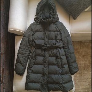 J.Crew puffer coat with detachable hood
