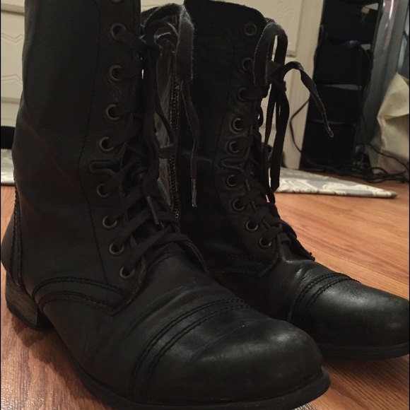 Steve Madden combat boots