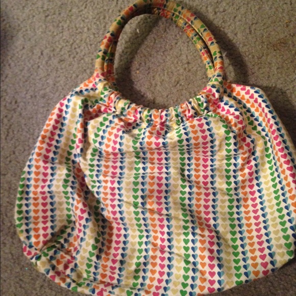 Cloth heart pattern bag - Picture 1 of 1