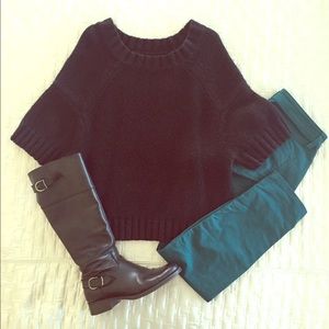 LOFT Black Sweater