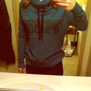 PINK Cowl-Neck Sweater