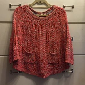 Anthropologie cropped sweater by Moth.