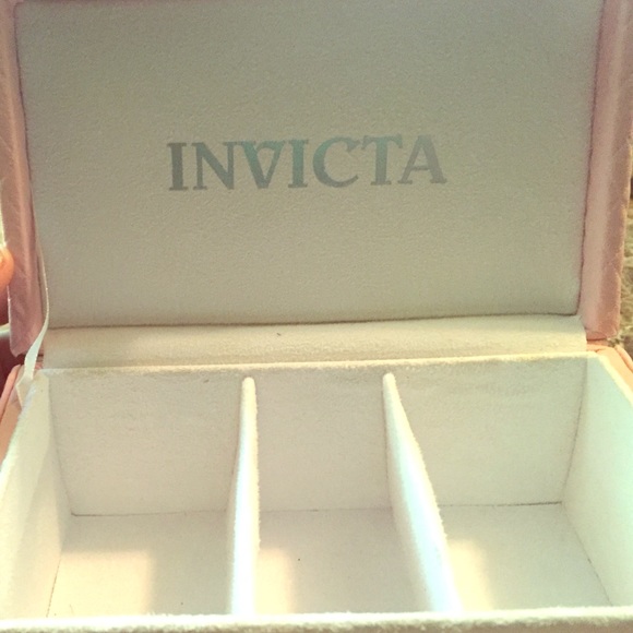 Invicta watch box -  pink