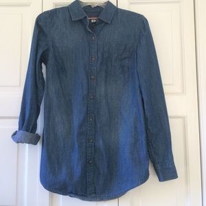 Tommy Hilfiger denim blouse• SIZE X-small
