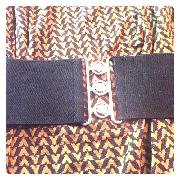 Black and sliver belt