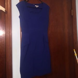 Royal blue dress