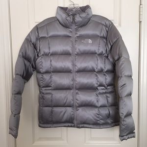 the north face silver jacket