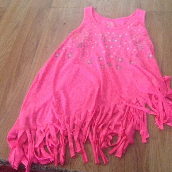 Pink tank top