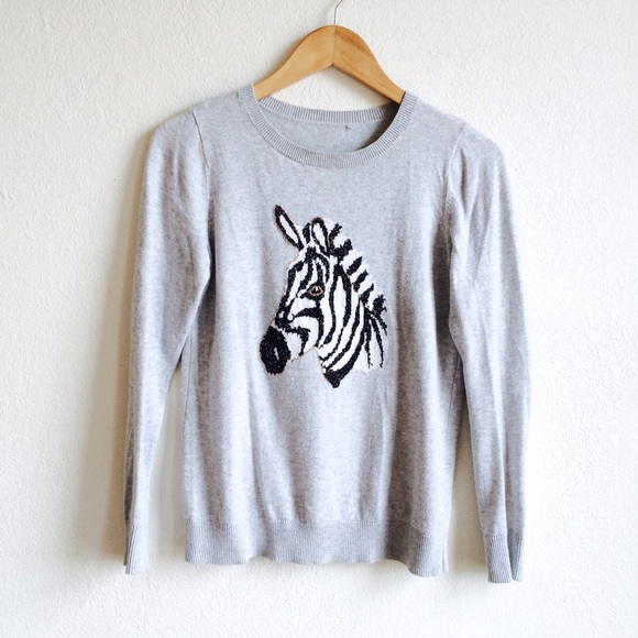 Zebra sweater