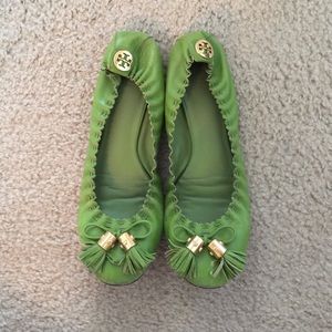 Tory Burch 9 1/2 flats!