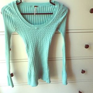 Tiffany Cable Knit Crew Sweater