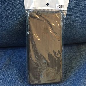 iPhone 6 PLUS Apple faux waxed wood case!