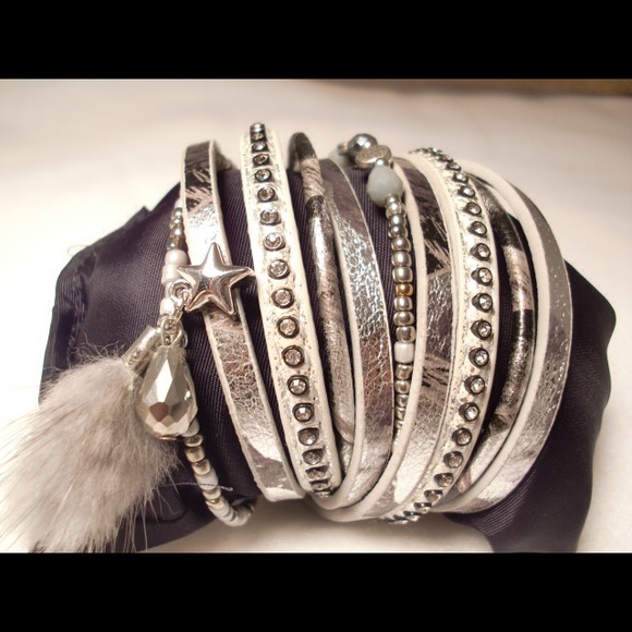 Double wrap bracelet.