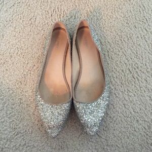 Old Navy glitter flats!