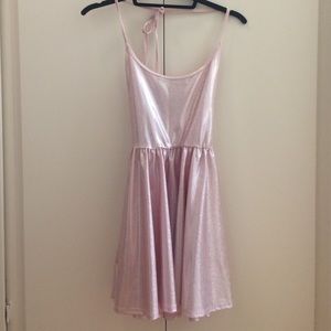 American Apparel low back halter dress