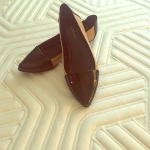 Black&tan BCBG generation flats