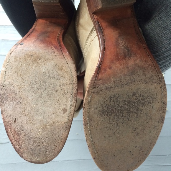 Frye Jane Tall Cuff Riding Boots - Picture 4 of 4