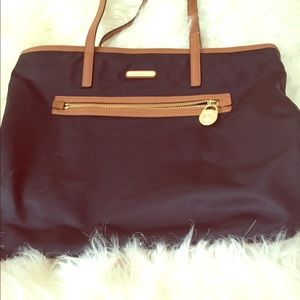 Michael Kors black tote.