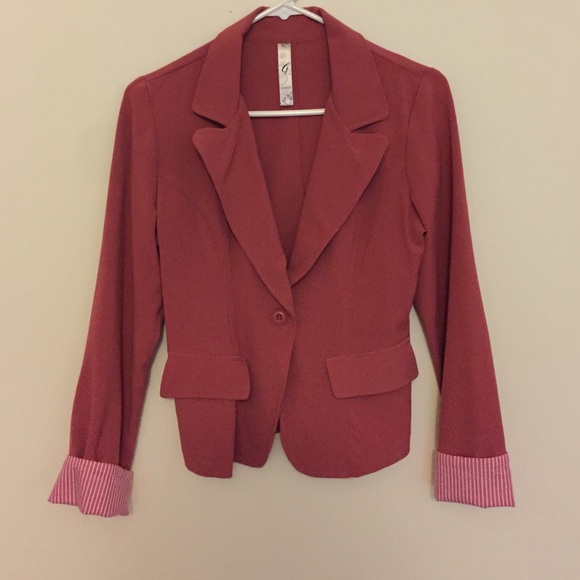 Coral blazer