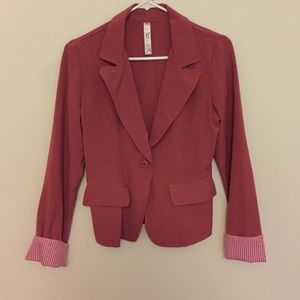 Coral blazer