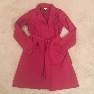 Red Rain Jacket by Frenchi