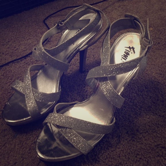 Silver heels