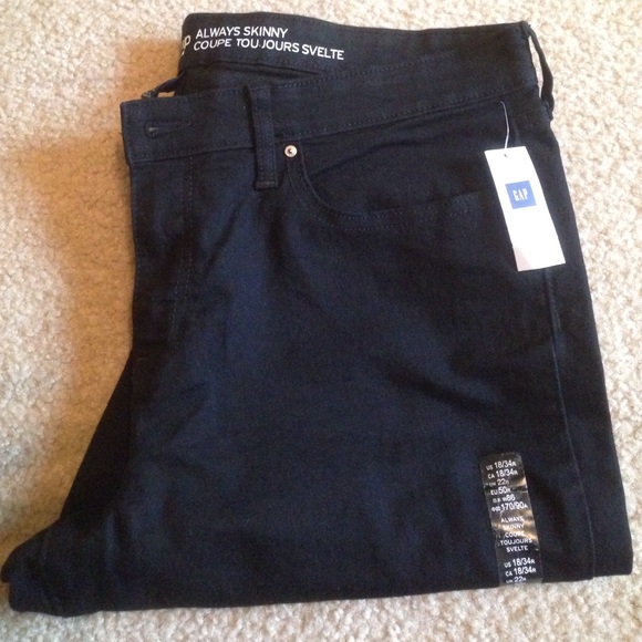 Black Always Skinny Jeans by Gap