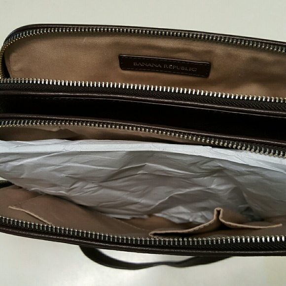 Sold out✨chic basic burgundy leather double - Picture 3 of 4