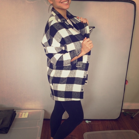 Checkered Overcoat