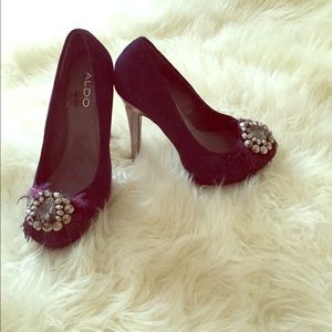 Aldo purple pumps