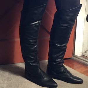 Chinese Laundry Black Over-The-Knee boots Size 8.5