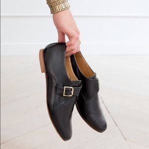 Black Sezane Alfred Loafers sz 37 (us7) NWT