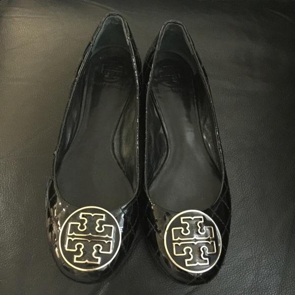 Black Tory Burch Flats