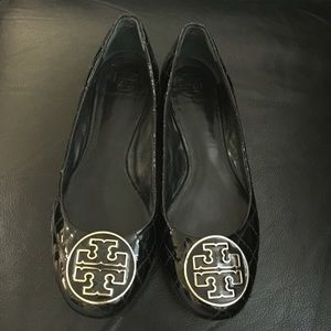 Black Tory Burch Flats