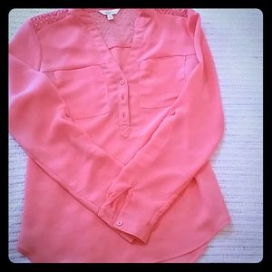 Candies dressy long sleeve top