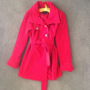 Double breasted short coat
